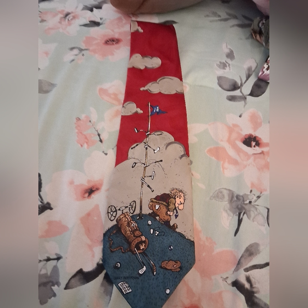 Vintage Gary Patterson Balancine Hot Cakes Novelty Men's Tie